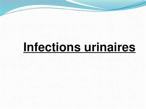 sodomie et infection urinaire|Peut